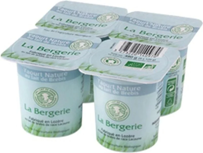 org sheep plain yoghurt 4x120g (#125751)
