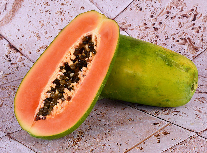 organic green papaya (#125812)