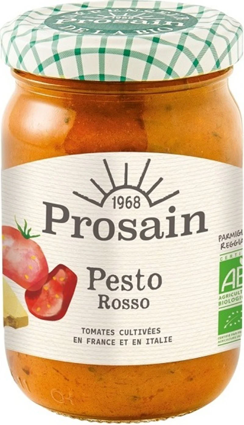 organic pesto rosso 185g (#125823)