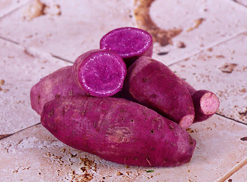 organic purple sweet potato 400g (#125839)