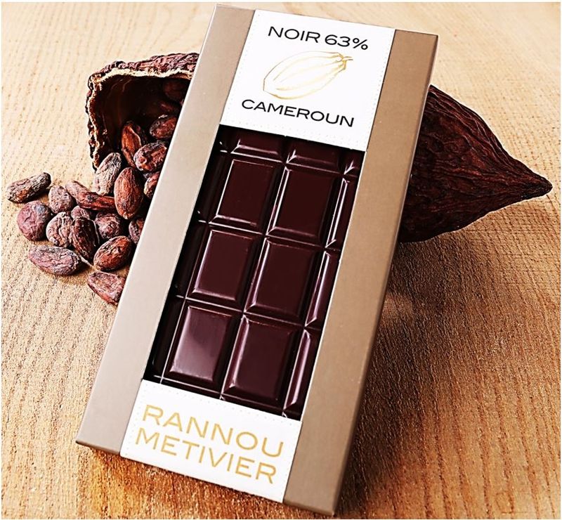 CAMEROON MILK CHOCOLATE 63% BAR 100G (#125914)