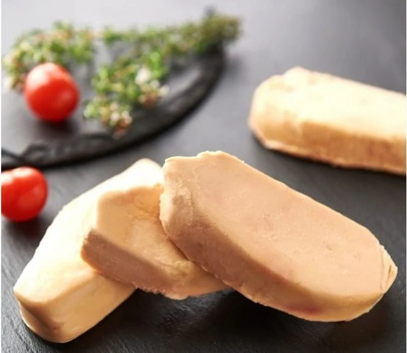 raw duck foie gras escalope 20x50g / jean larnaudie (#126017)