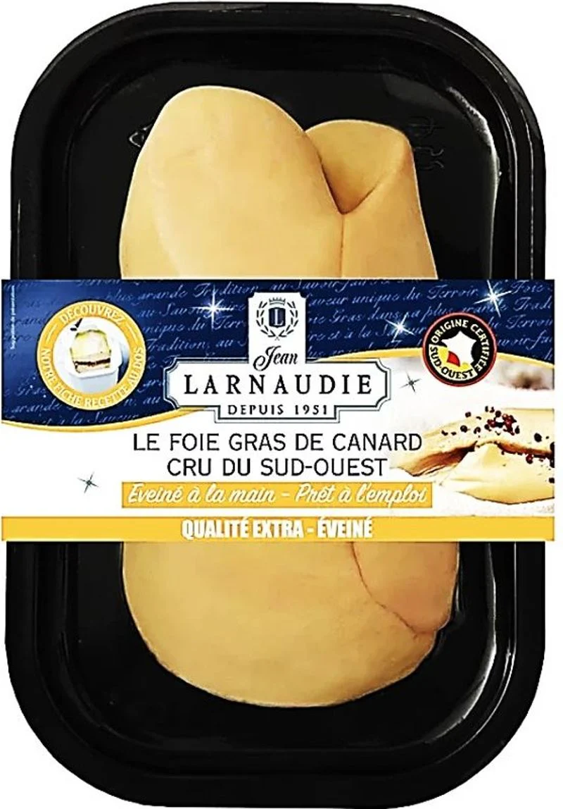 duck foie gras deveined 500g\larnaudie (#126019)