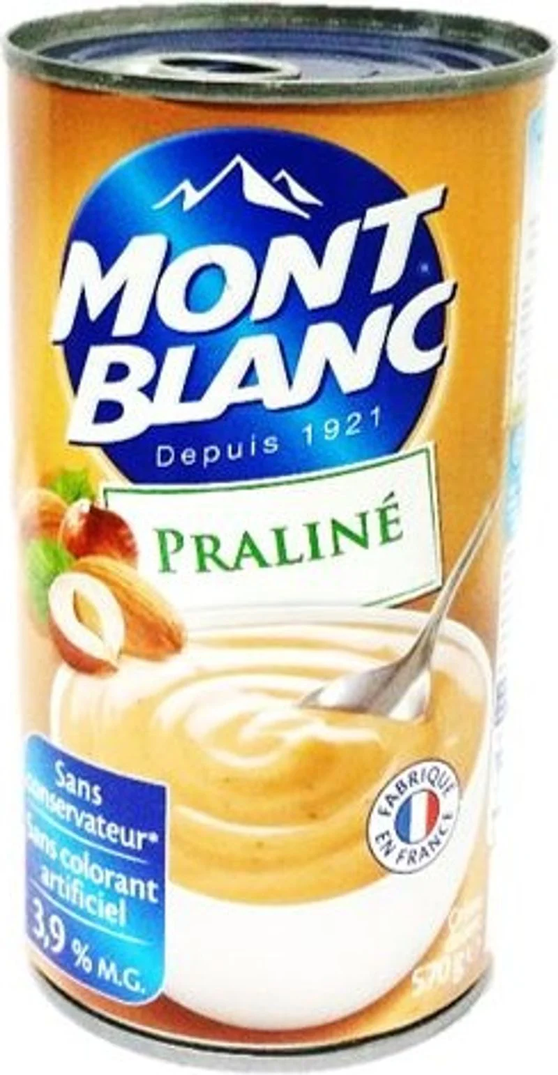 praline cream dessert 570g (#126097)