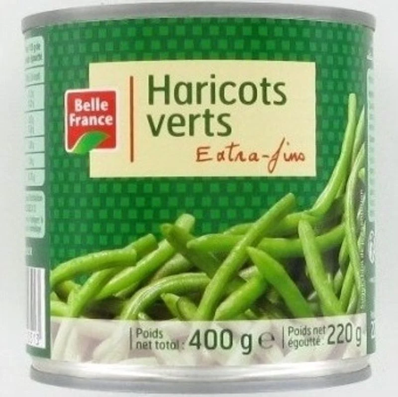 extra fine french beans 400g (#126099)