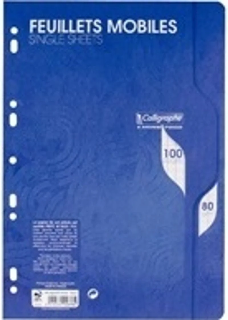 50 punched a4 sheets 80g (#126124)