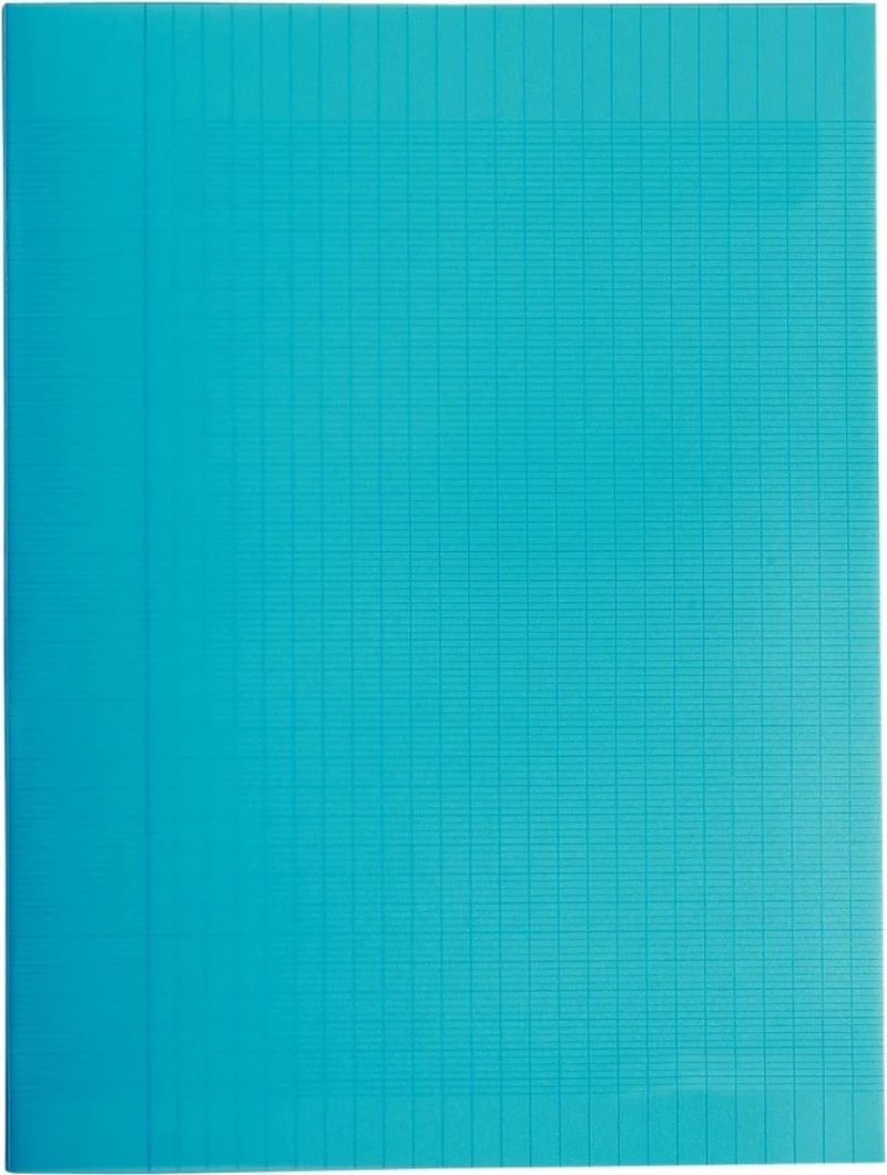 stapled notebook blue 96 pages (#126167)