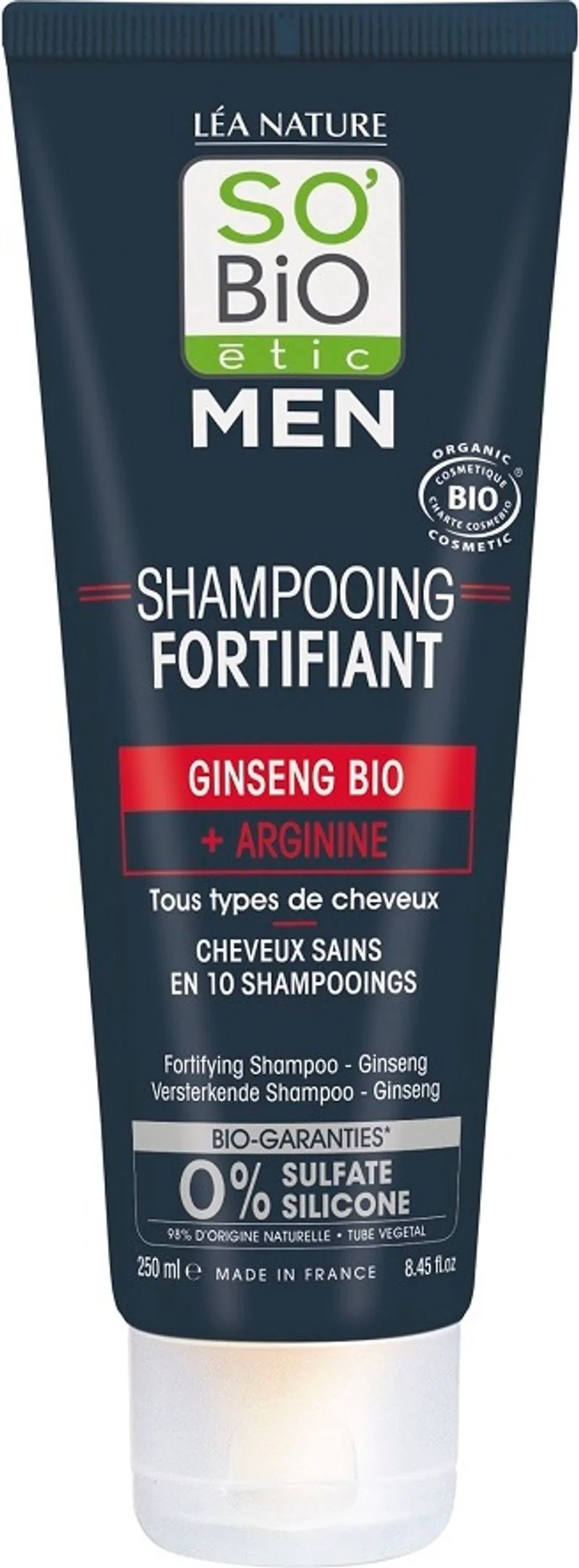 organic ginseng shampoo for men 250ml (#126171)