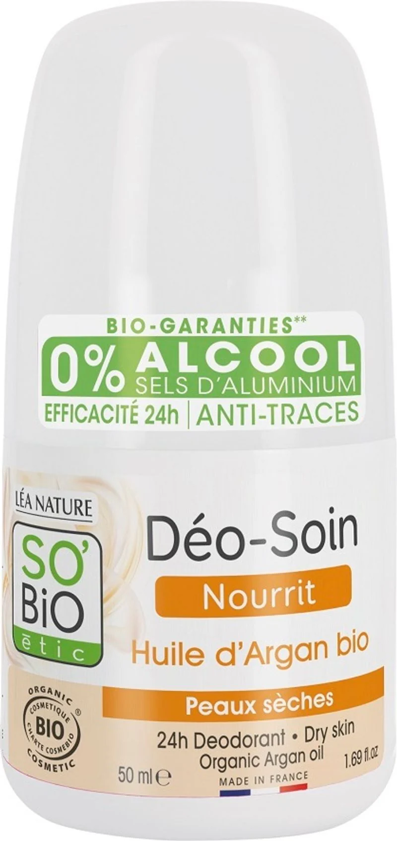 organic argan oil deo nourishing 50ml (#126210)