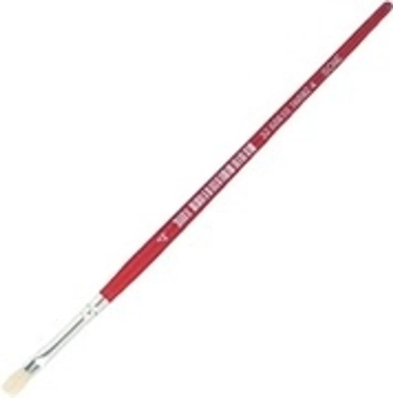 flat silk painting brush n4 (#126237)