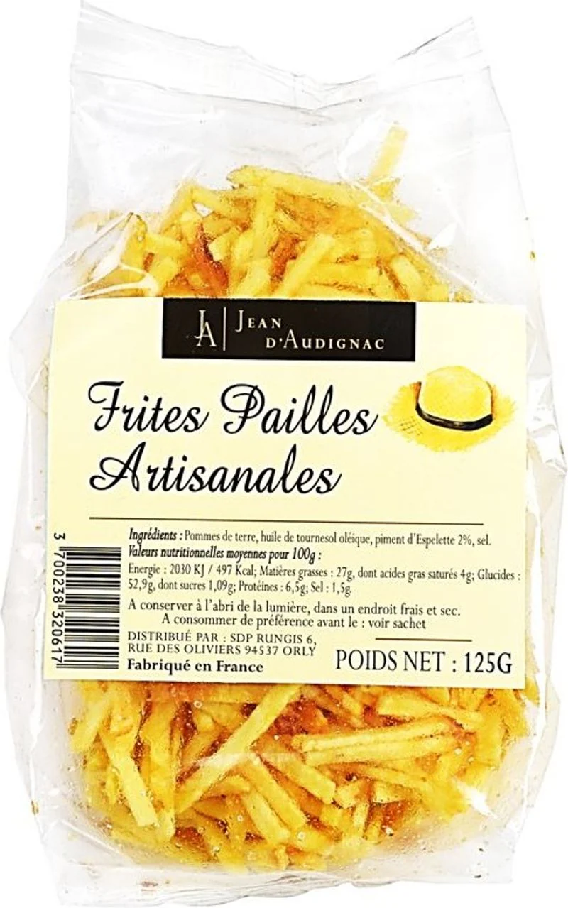 artisanal fries 150g (#126345)