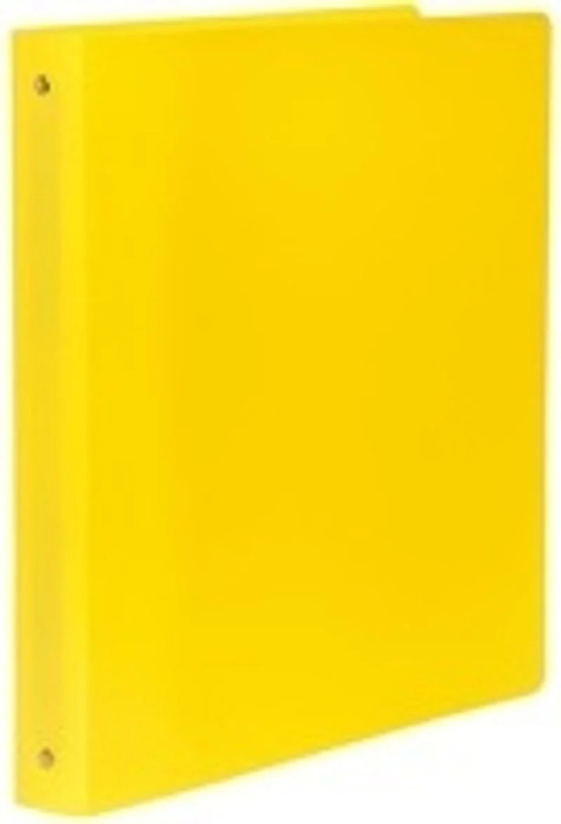 yellow 4 ring binder a4 (#126414)
