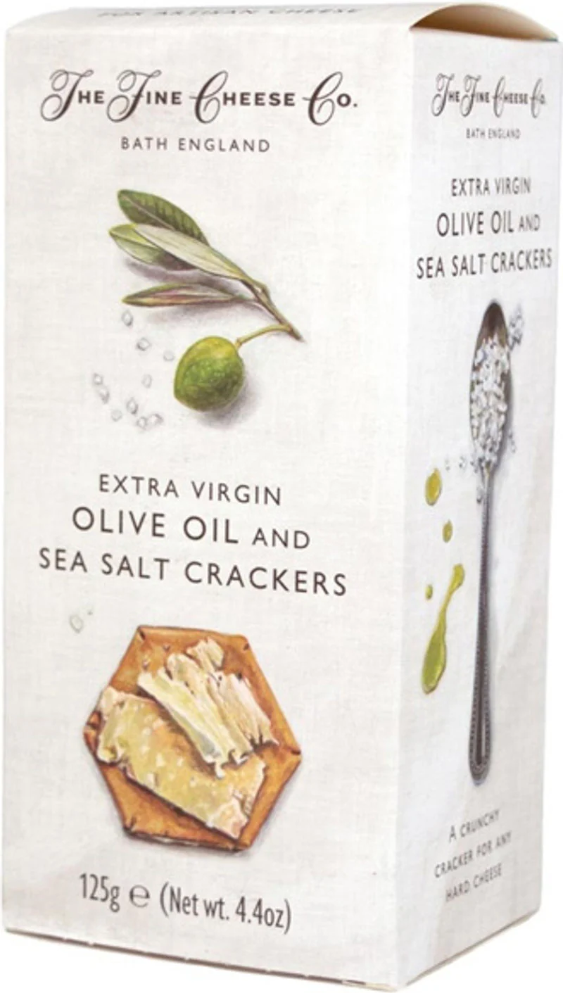 olive oil sea salt crackers 125g (#126525)