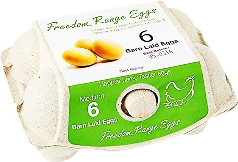 barn laid eggs 6pc (#126542)