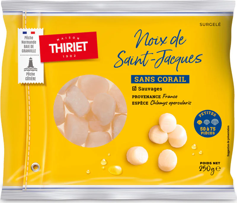 scallops without coral 250g (#126581)