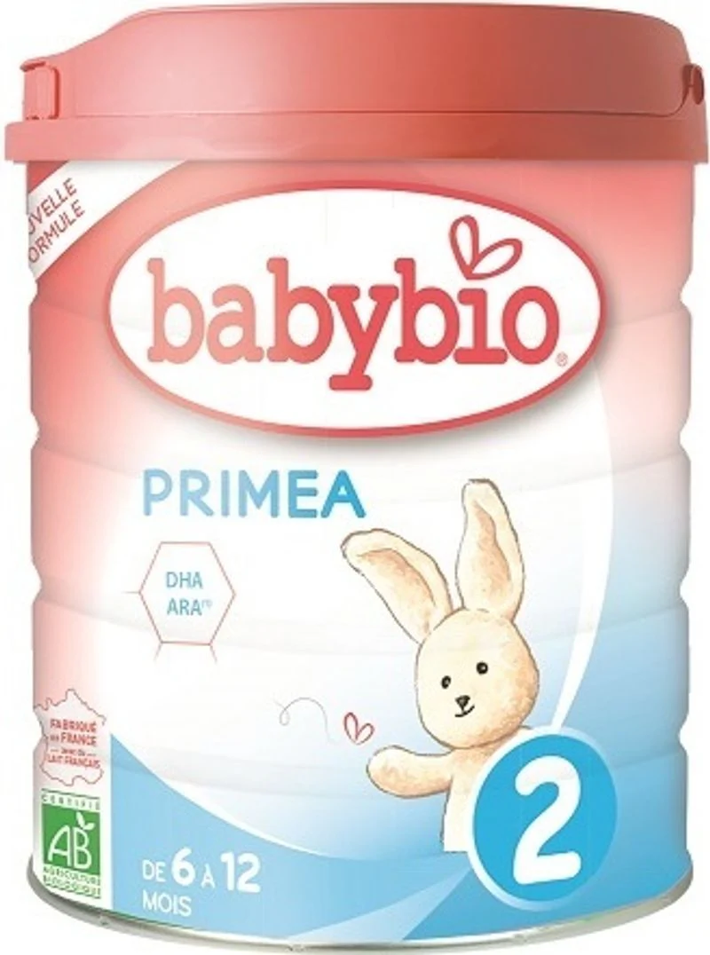 organic primea 2 formula 6-12 months 800g (#126691)