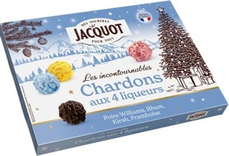 chardons with 4 liqueurs 300g\jacquot (#126762)