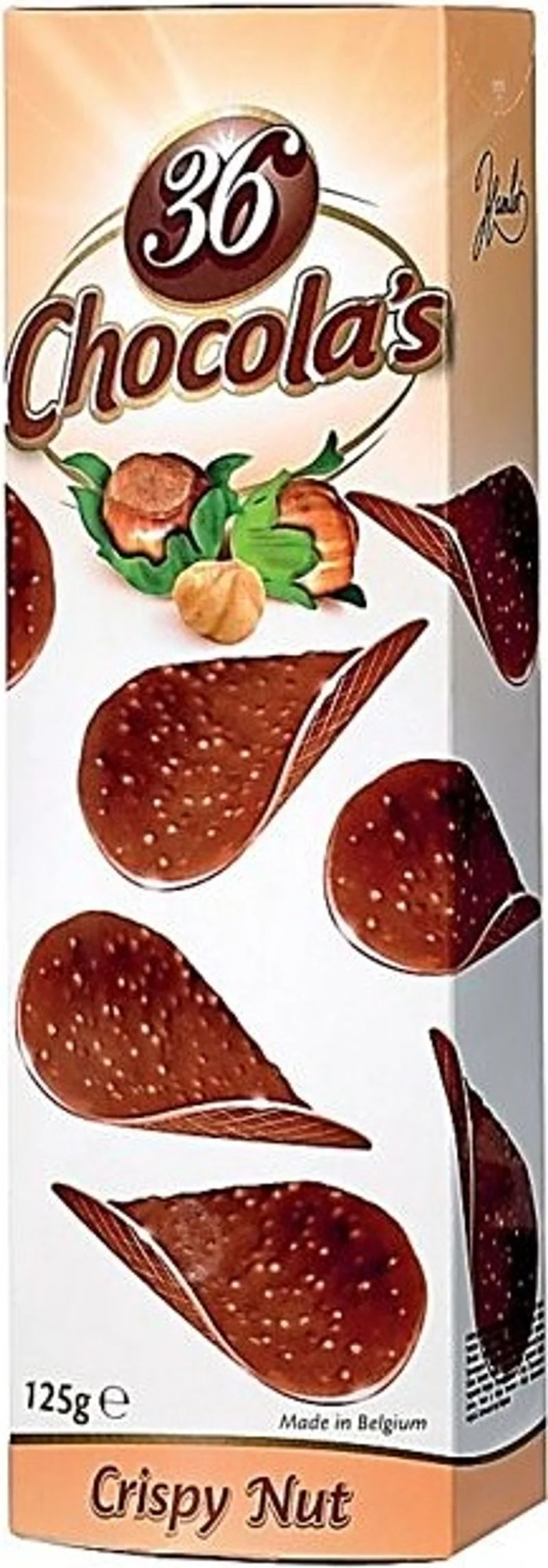 crispy nut chocolate tiles 125g\hamlet (#126769)