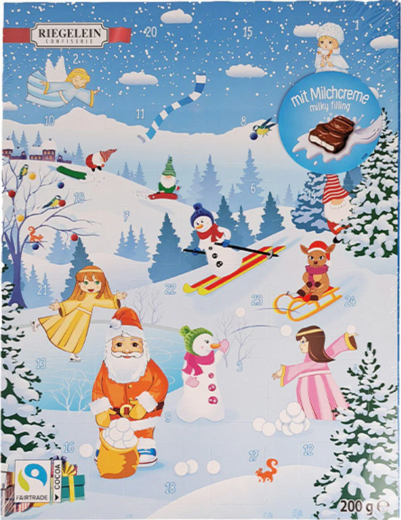 christmas tree advent calendar 75g\riegelein (#126792)