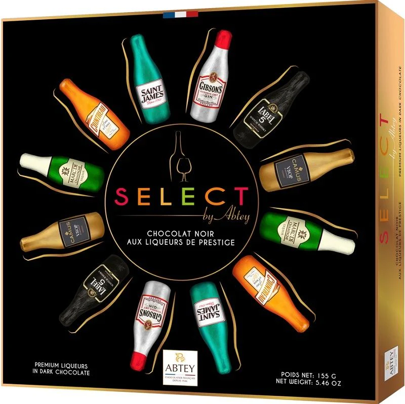 chocolate liquor bottles 155g\abtey (#126793)