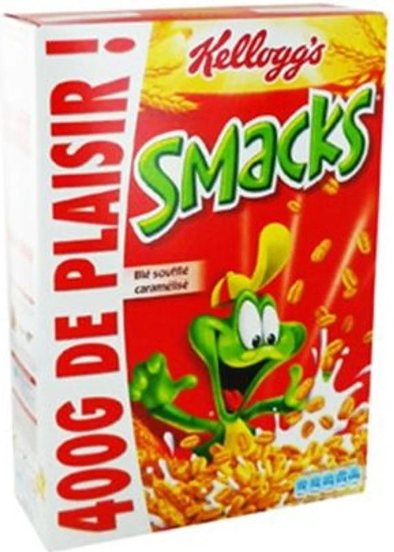 caramel smacks cereal 400g (#126880)