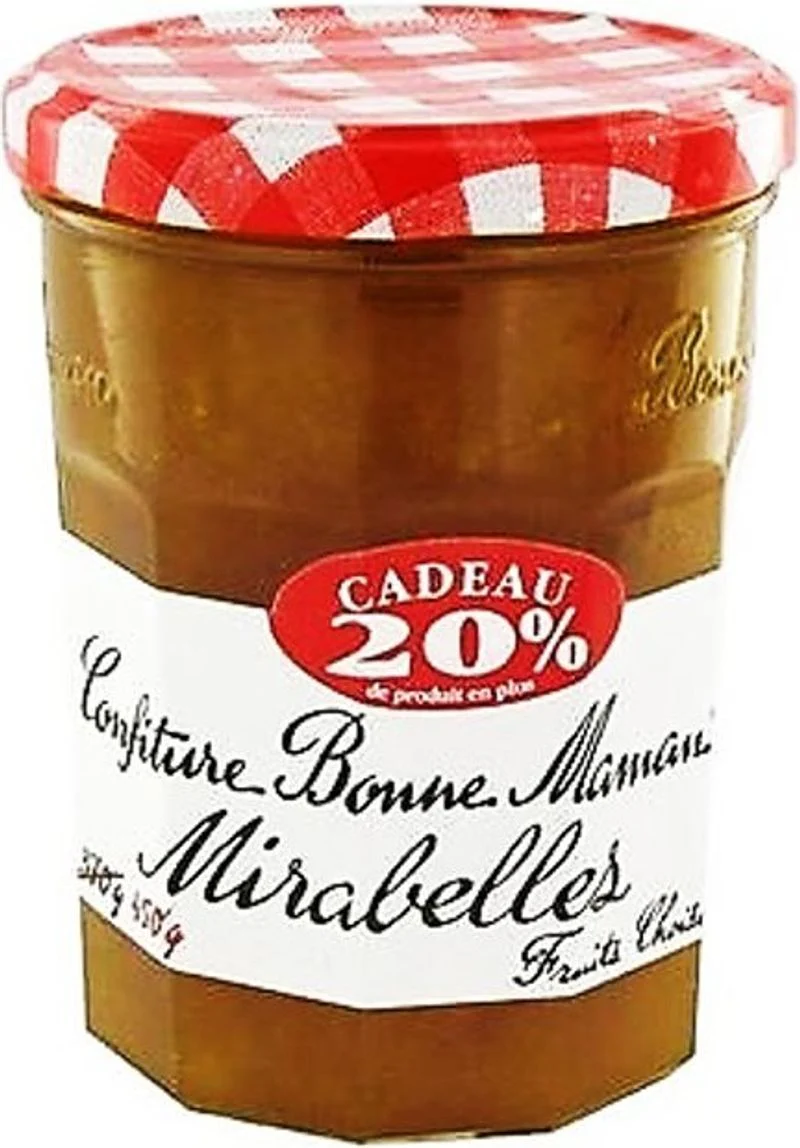 mirabelle plum jam 20% extra 444g (#126988)