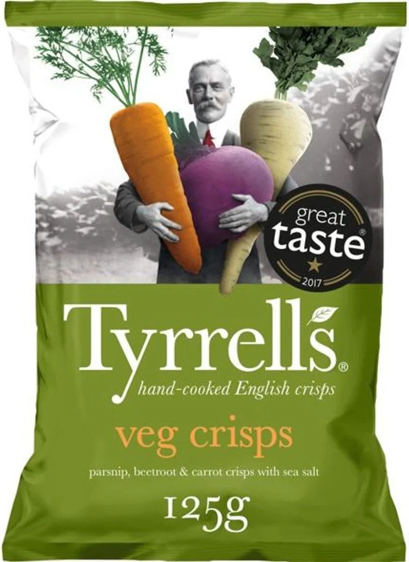 vegetable crisps 125g (#127044)