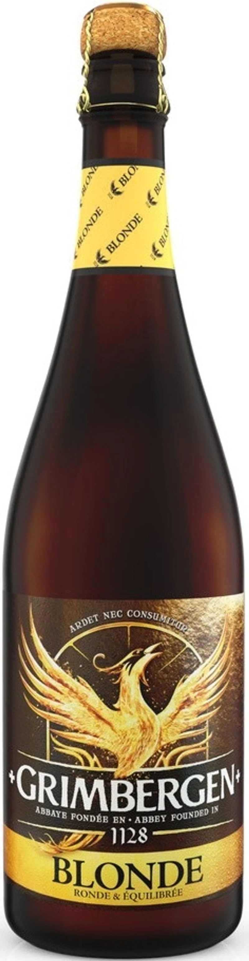 grimbergen blonde beer 6.7% 75cl (#127049)