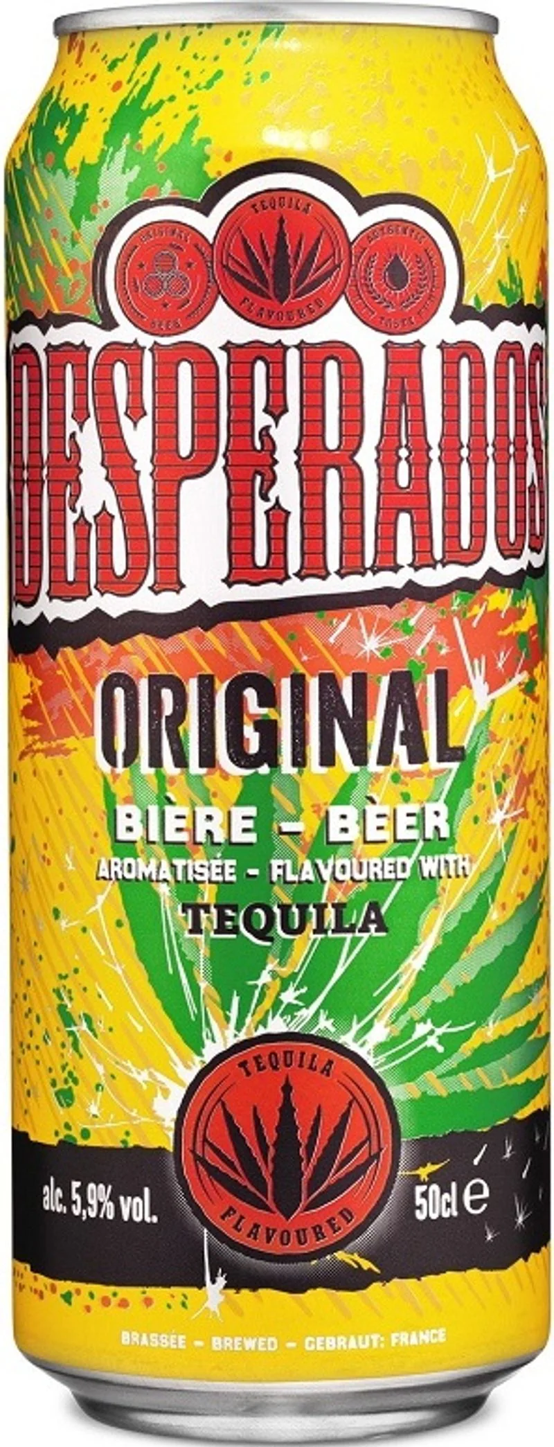 desperados tequila beer 5.9% 50cl (#127050)