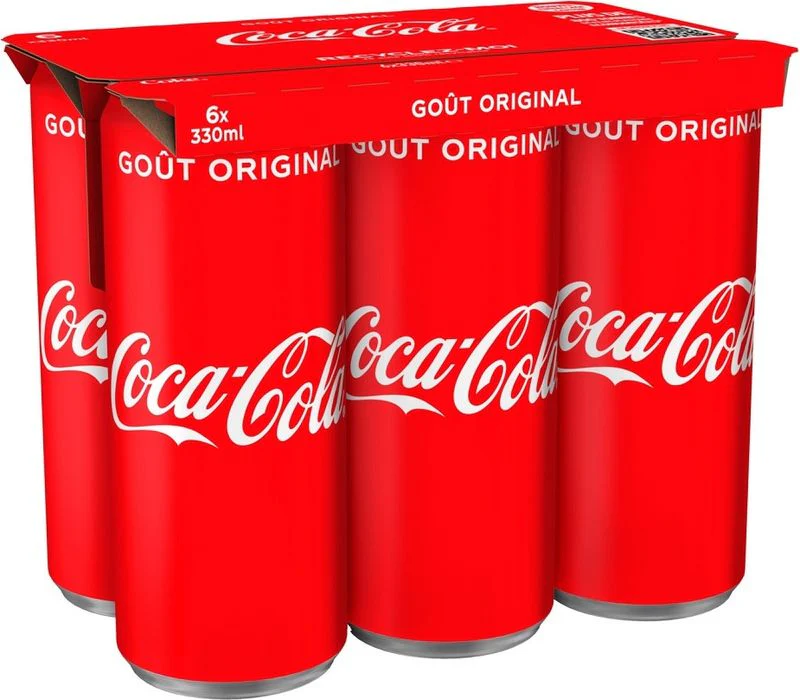 coca-cola regular 6x33cl (#127060)