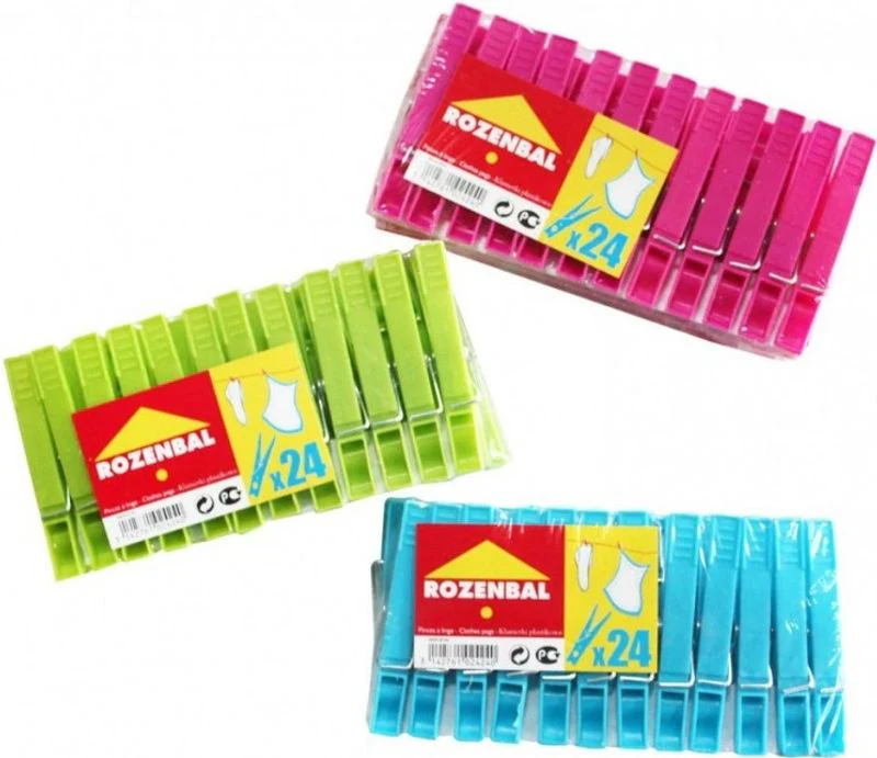 plastic clothes pins 24pc (#127182)