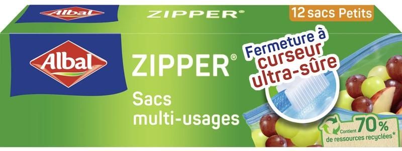small multi-purpose zip lock bags 12pc (#127211)