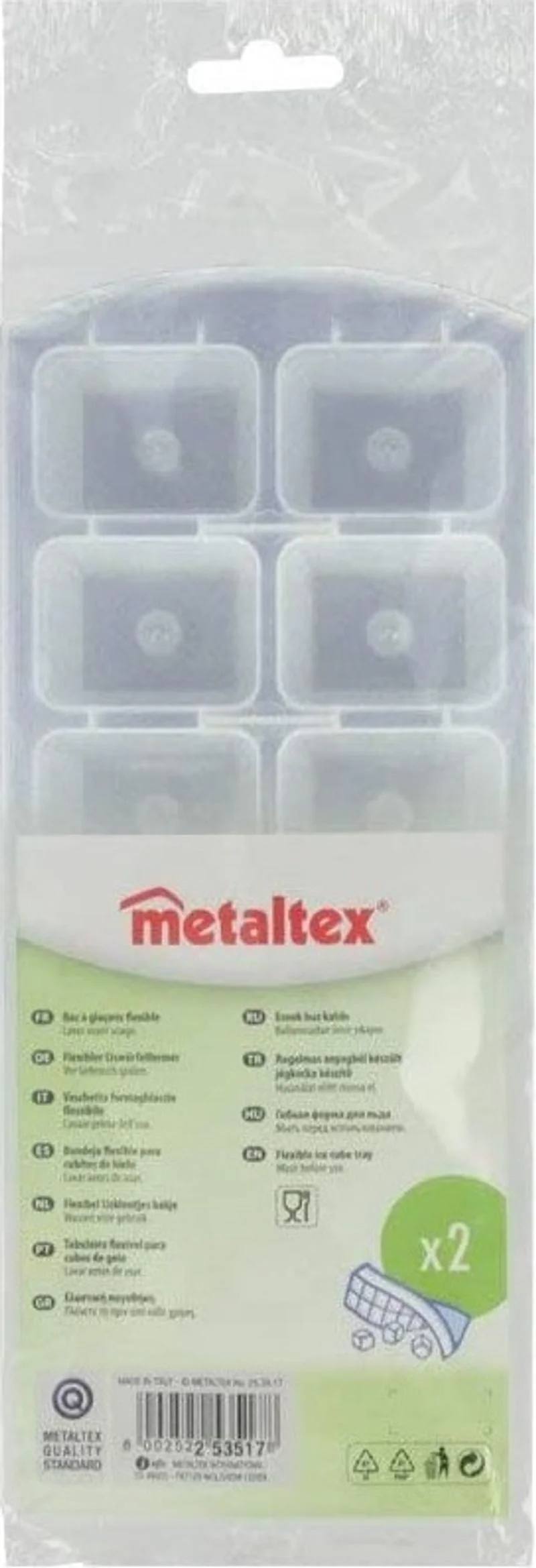 ice cube tray 12 cubes 2pc (#127220)
