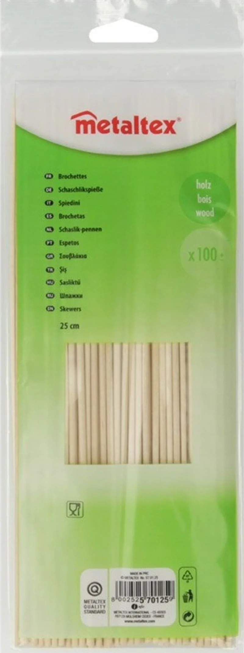 wooden skewers 100x25cm (#127224)