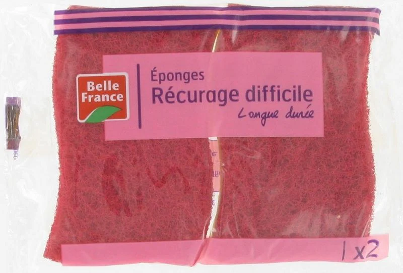 hard scrubbing sponge 2pc (#127248)