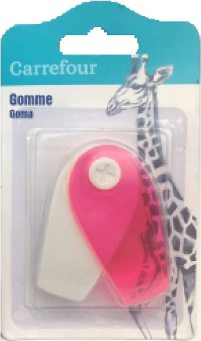 eraser with pink cover (#127489)