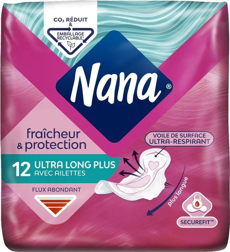 ultra long sanitary towels 12pc (#127533)