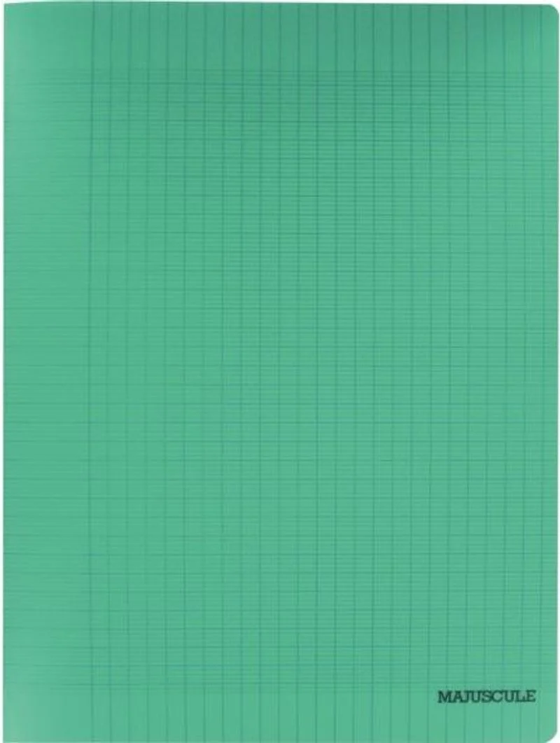 green notebook 96 sheets \majuscule (#127600)