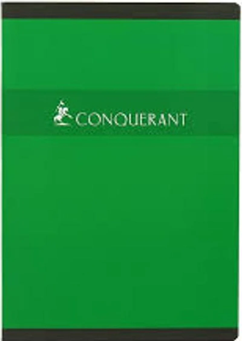 GREEN A4 NOTEBOOK SEYES (#127621)
