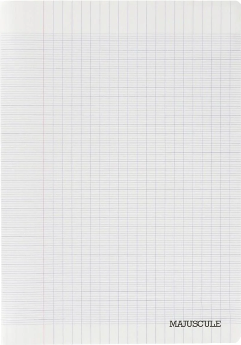 notebook 24x32cm yellow \majuscule (#127623)