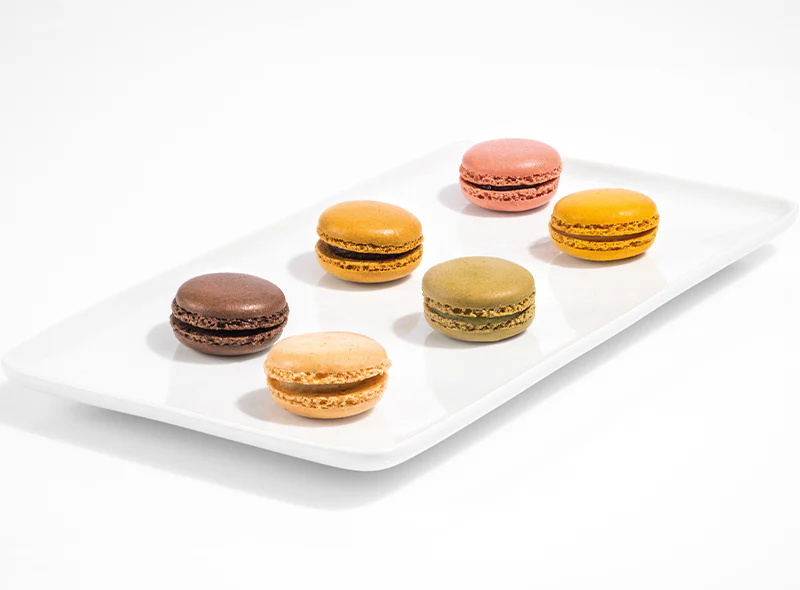 mini assorted macaroons 12pc (#127956)