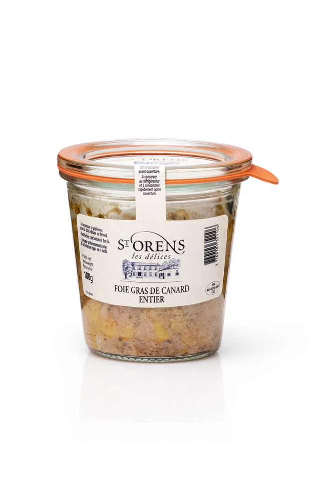 WHOLE DUCK FOIE GRAS 180G (#128470)