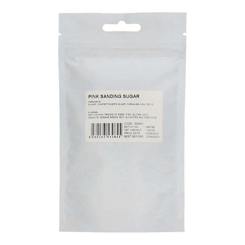 DECOR PINK SANDING SUGAR 100G (#200541) - Image 3