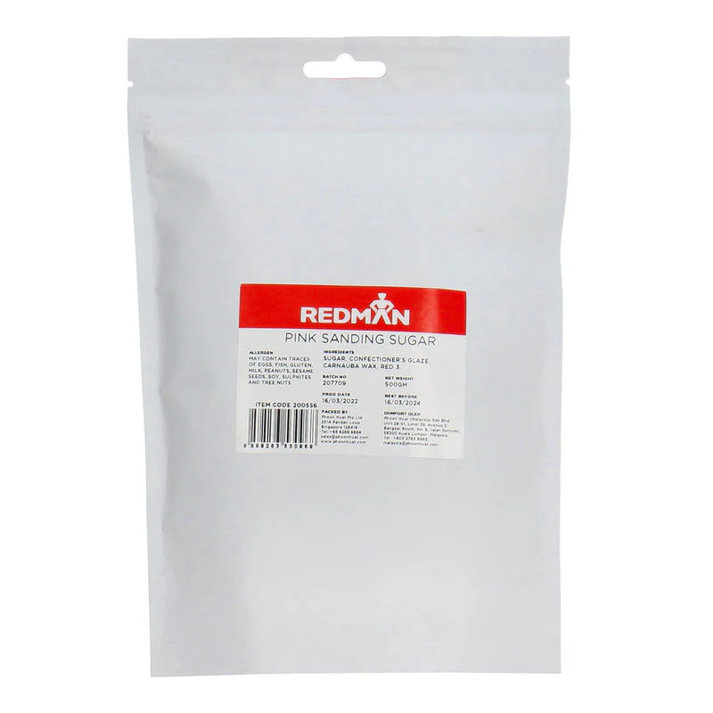 DECOR PINK SANDING SUGAR 500G (#200556) - Image 3