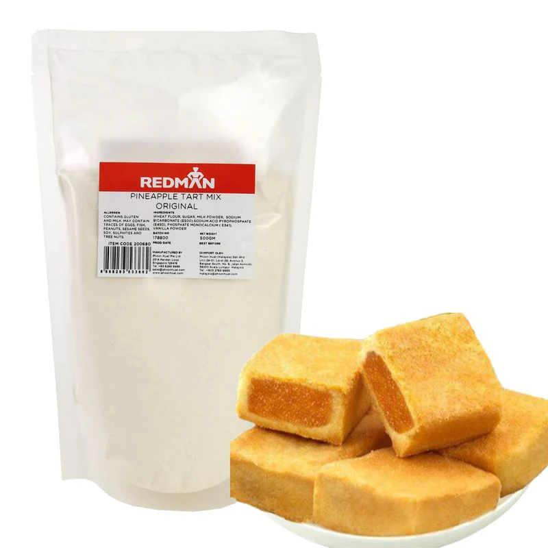 redman pineapple tart mix original 500g (#200680)
