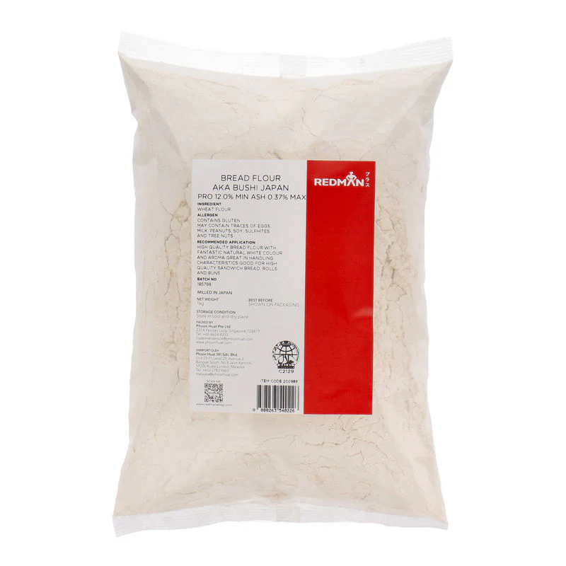 bread flour aka bushi japan pro 12.0% ash 0.37% 1kg (#200988) - Image 2