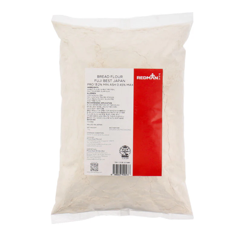 bread flour fuji best japan pro 13.2% ash 0.45% (#200989)