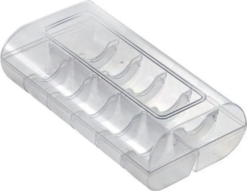 BOX PLASTIC MACARON 12 TRANSPARENT (#201770) - Image 2