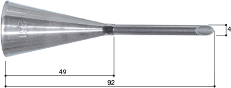 FRITTER TUBE SS S231 49X93X14 (#201865) - Image 4