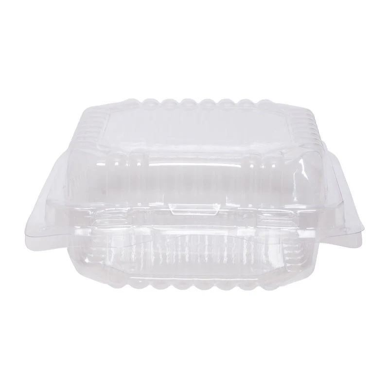 plastic clam tray square 145x145x60mm 10pc (#201952) - Image 2